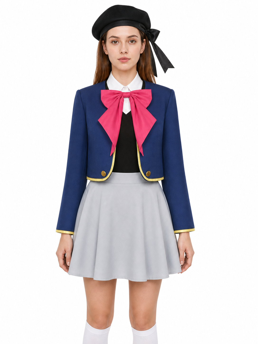 Ai Hoshino B-Komachi Cosplay Costume with Skirt Costumes detail 2