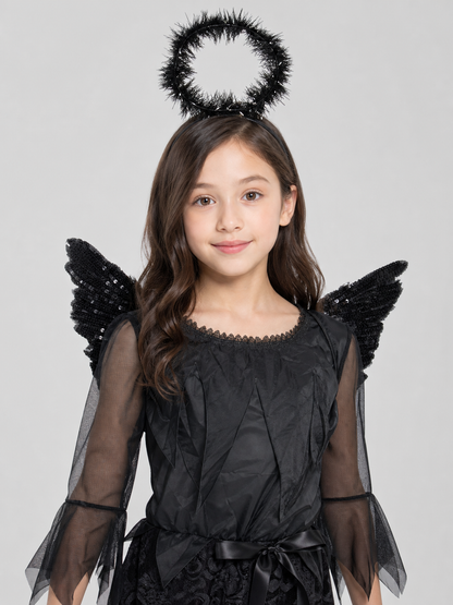 Angel Costume with Wings and Halo for Cosplay