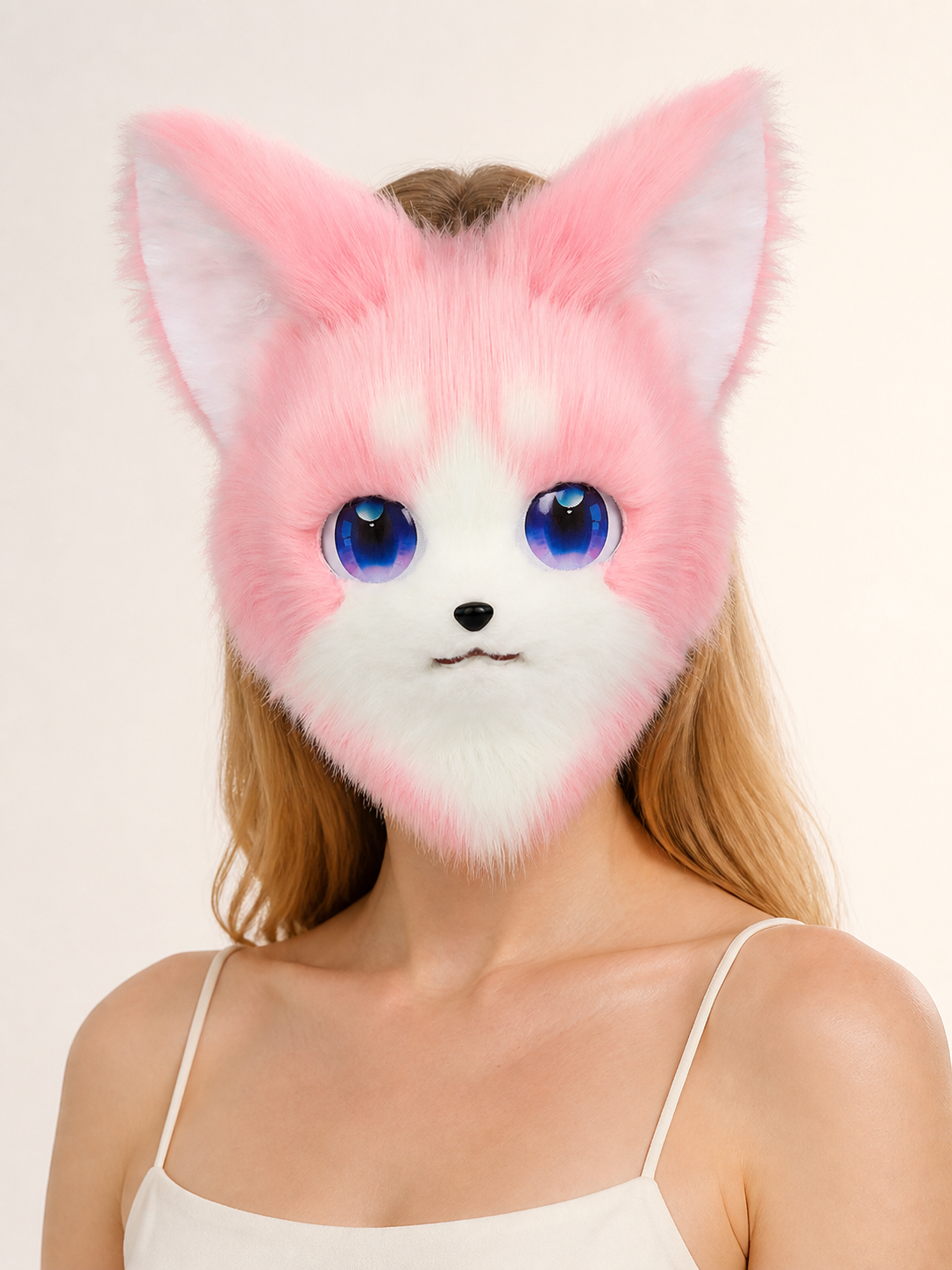 Halloween Cat-Fox Carnival Headpiece Mask Costume Masks detail 2