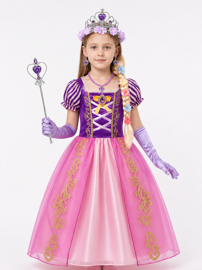 Carnival Dress with Crown and Accessories Costume Dresses detail 3