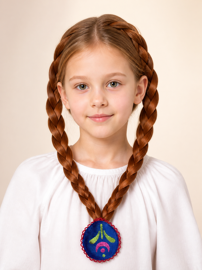 Carnival Wig with Long Braids for Halloween Costume Wigs detail 2