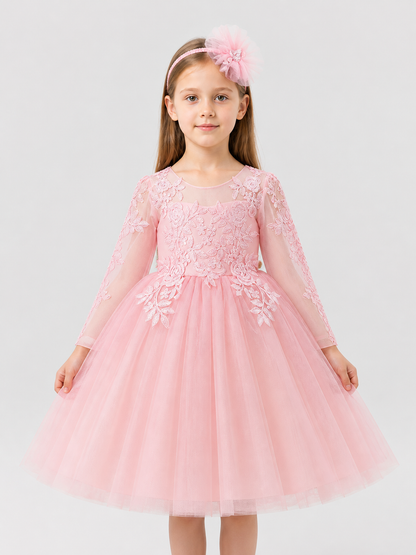 Princess Dress with Sequins, Embroidery, and Headband Costume Dresses detail 3