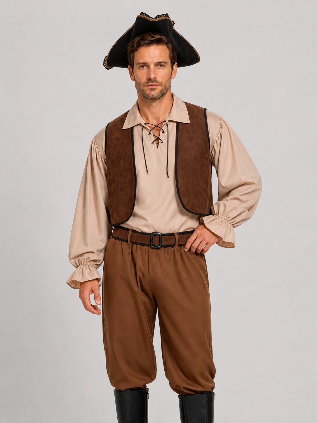 Matching Pirate Costumes for Couples for Halloween Cosplay Costumes detail 3