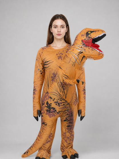 Inflatable Tyrannosaurus Rex Costume for Parties and Cosplay