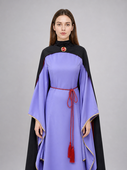 Queen Costume: Dress, Cloak, Crown