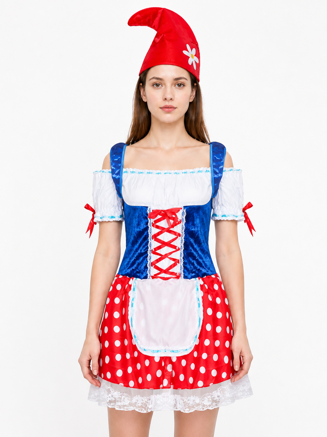 Oktoberfest Carnival Costume with Dress and Hat Costume Dresses detail 3