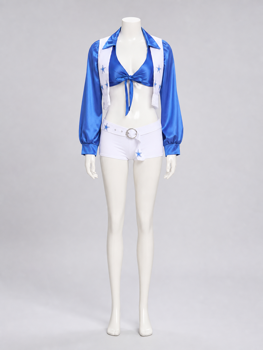 Stage Costume: Cropped Jacket, Top, and Shorts