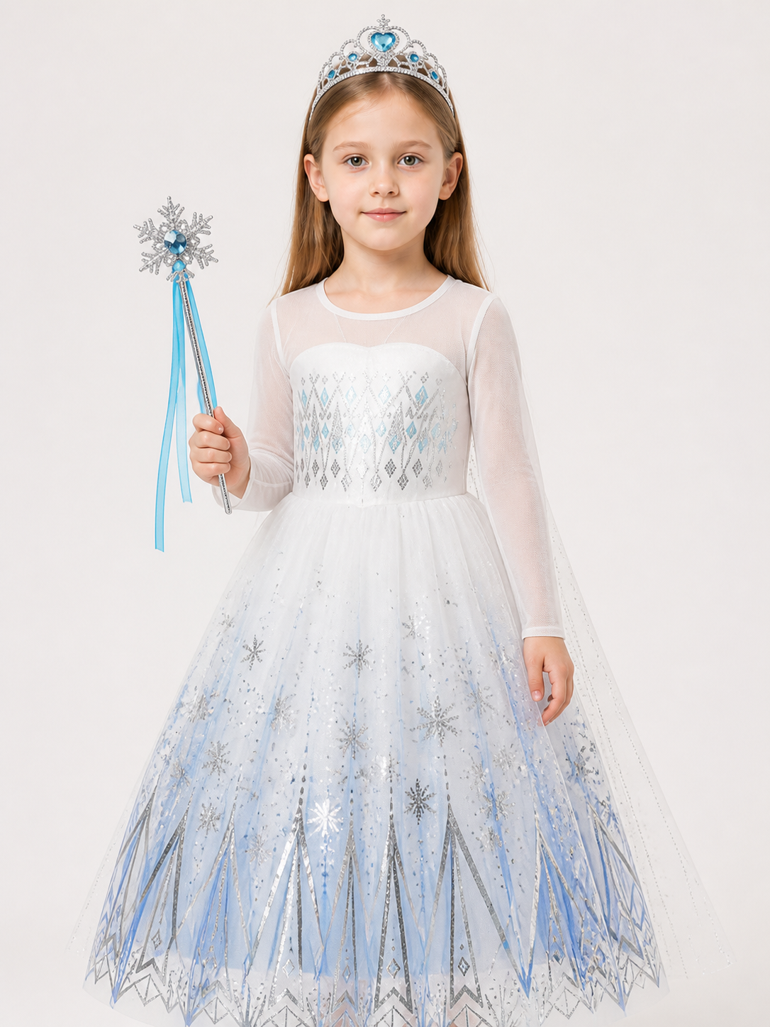 Snow Queen Halloween and Cosplay Costume Costumes detail 2