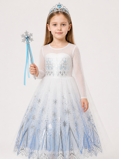 Snow Queen Halloween and Cosplay Costume Costumes detail 2