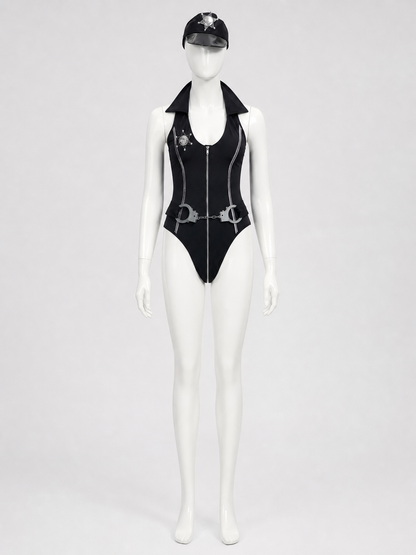 Police Cosplay Costume with Accessories