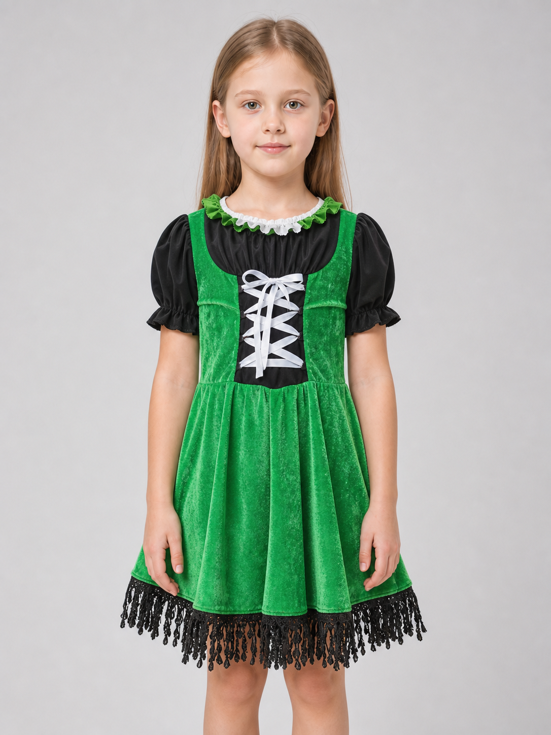 Leprechaun costume with green hat