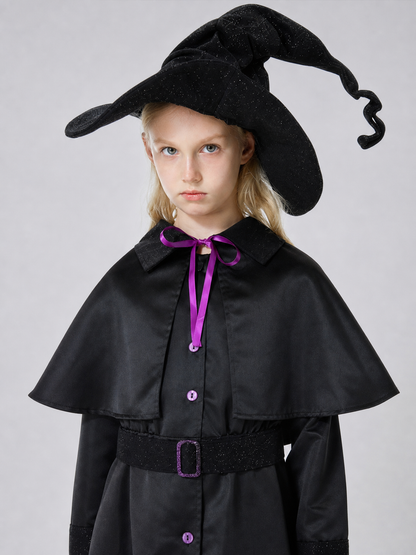 Witch Costume with Hat and Broom