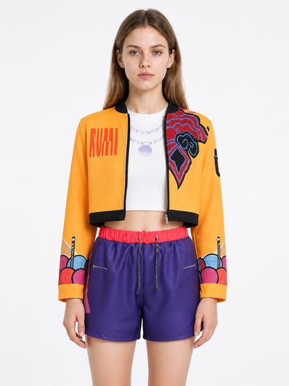 Cosplay costume with jacket, top, and shorts Costumes detail 3