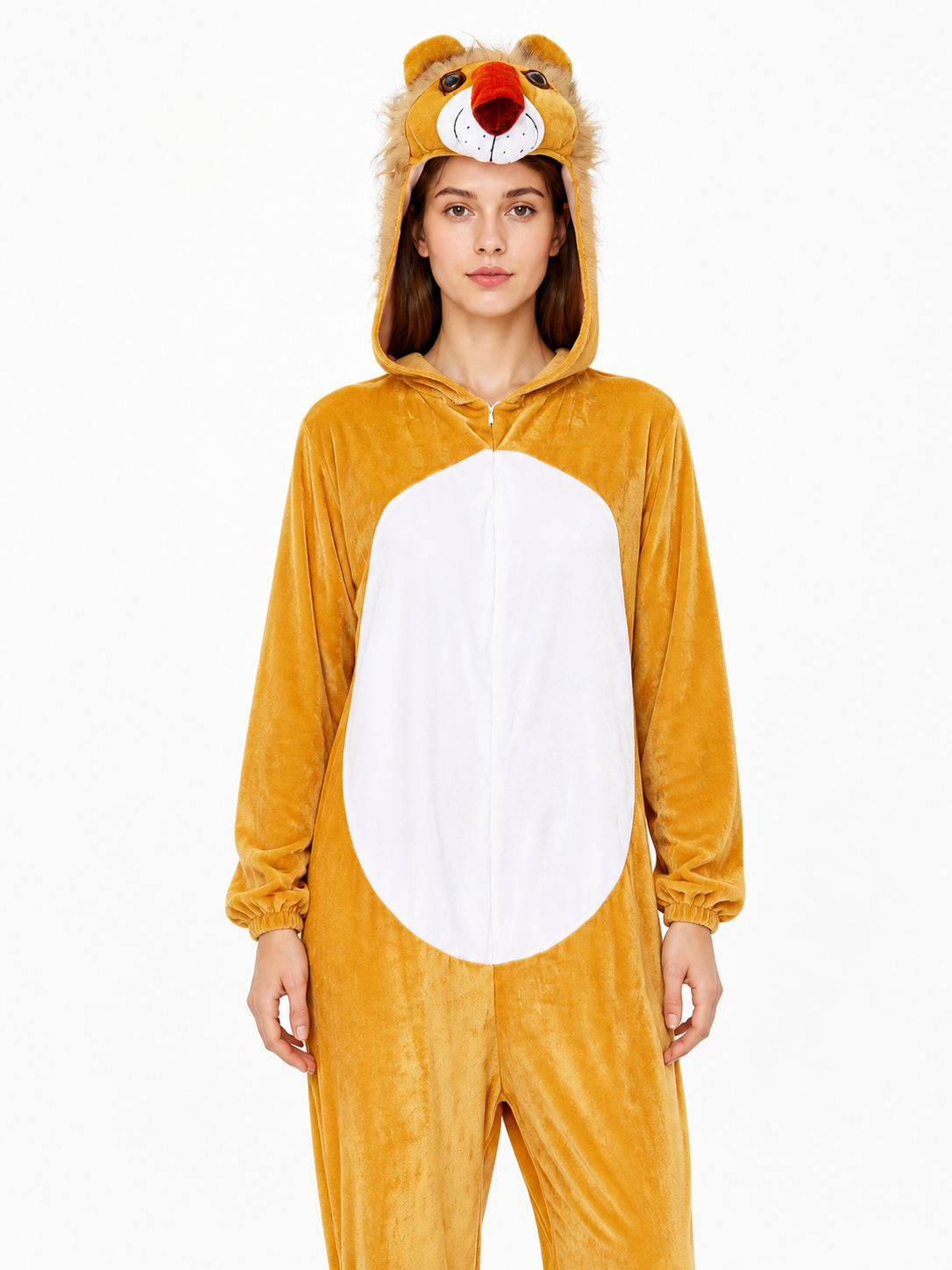 Lion Hooded Jumpsuit with Long Sleeves product detail 2