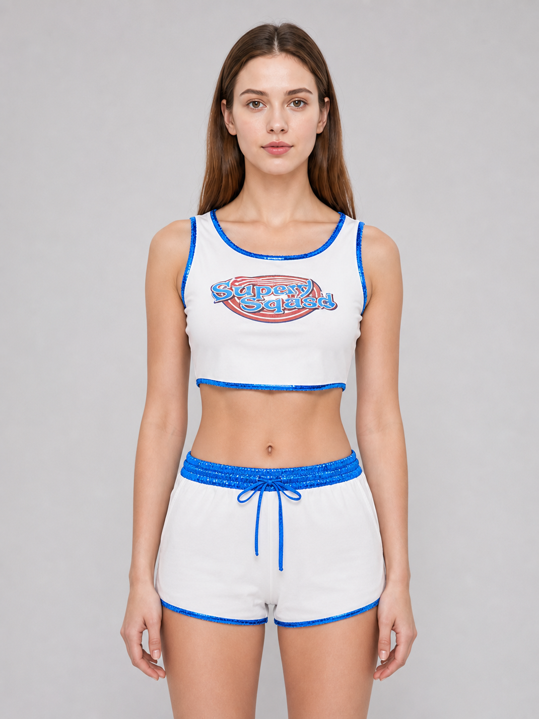 Bunny Costume: Top, Shorts, and Eared Headband