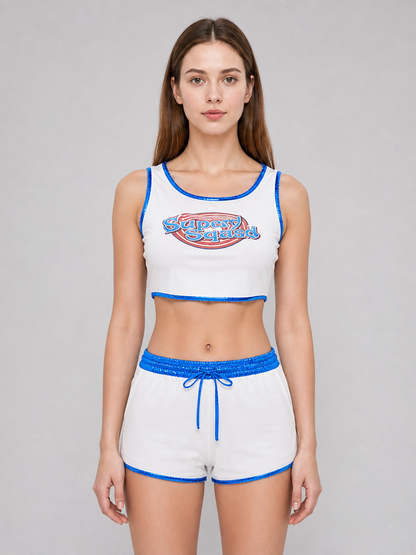 Bunny Costume: Top, Shorts, and Eared Headband