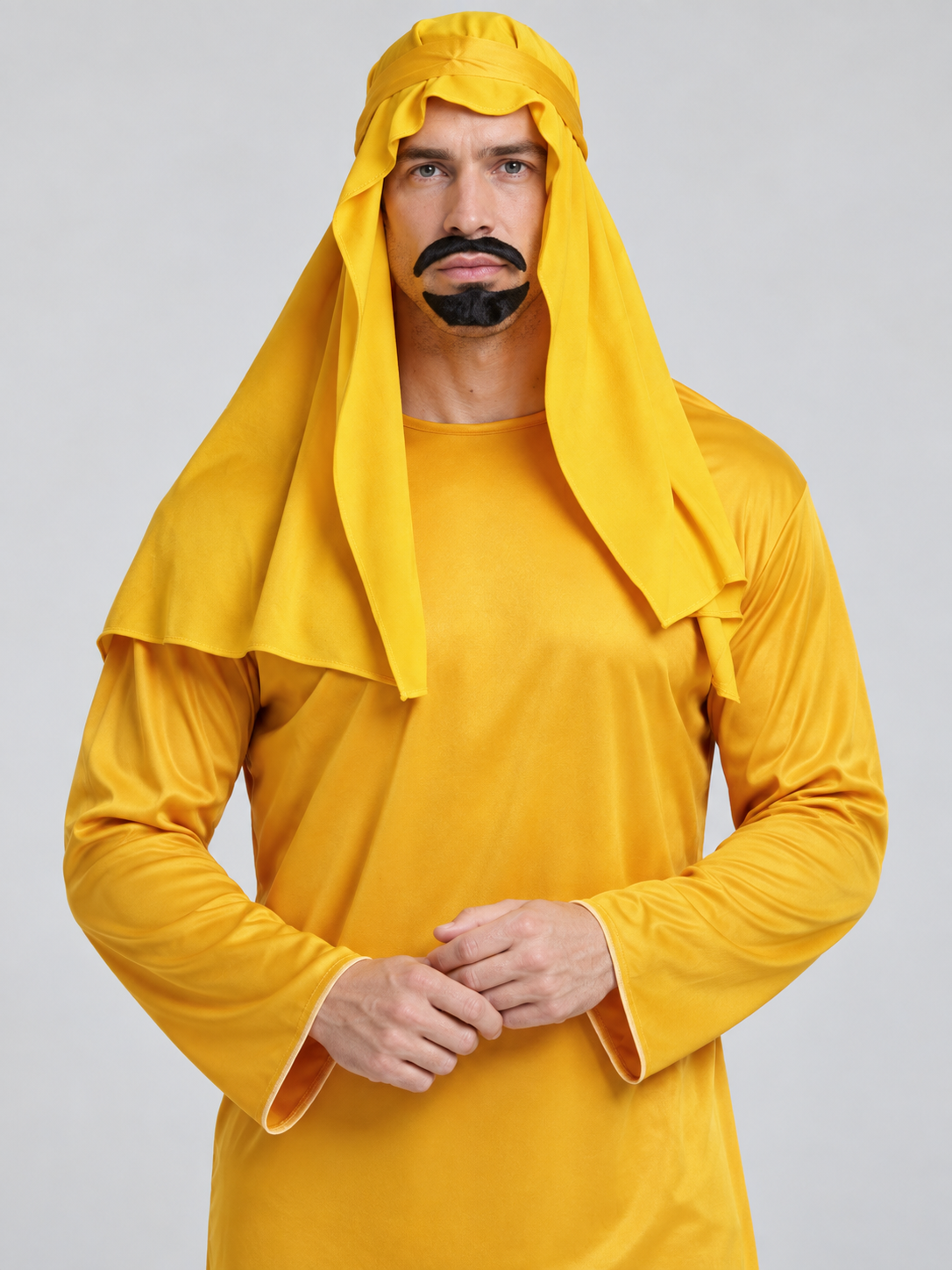 Adult Arab Sheikh Carnival Costume with Keffiyeh