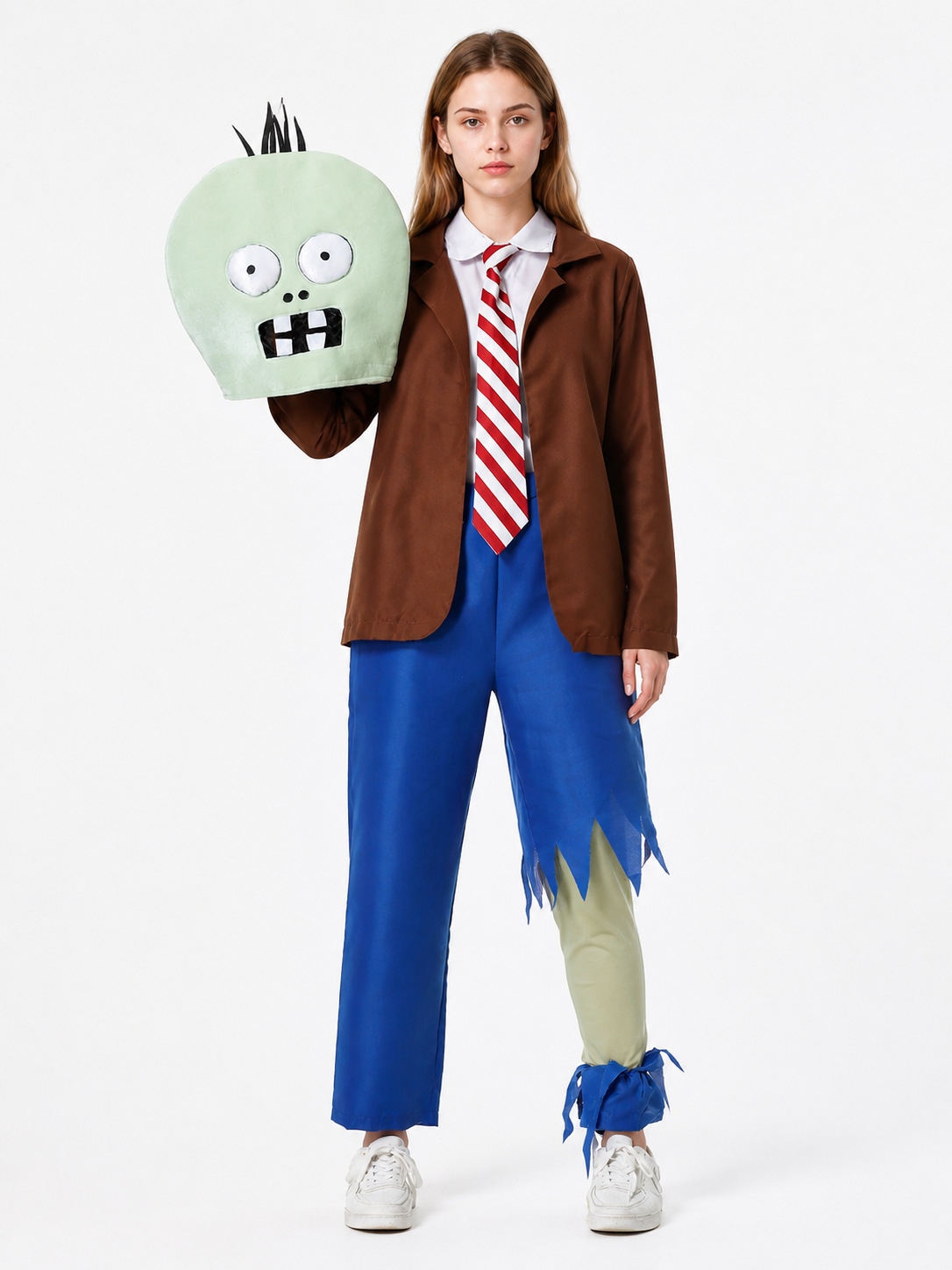 Halloween Zombie Costume with Mask and Tie Costume Masks detail 3
