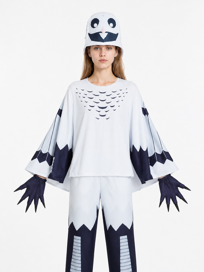 Owl Costume with Hood, Gloves, and Pants Costumes detail 3