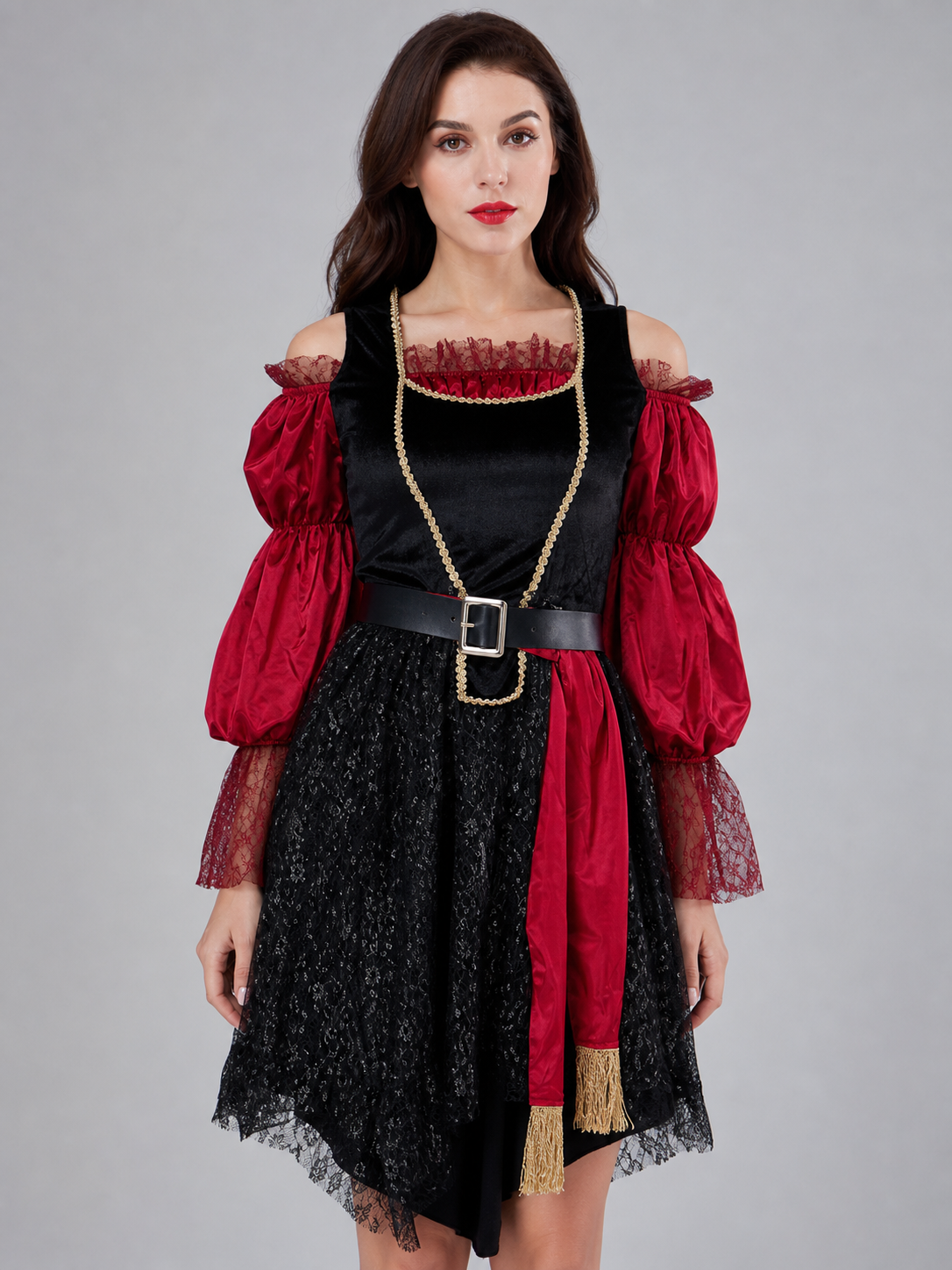 Halloween Pirate Costume: Dress, Belt, Accessories Costume Dresses detail 2