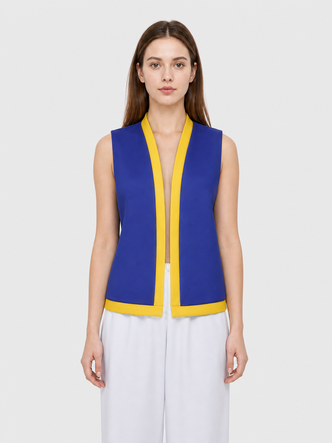 Cosplay Costume: Vest, Pants, and Mushroom Hat