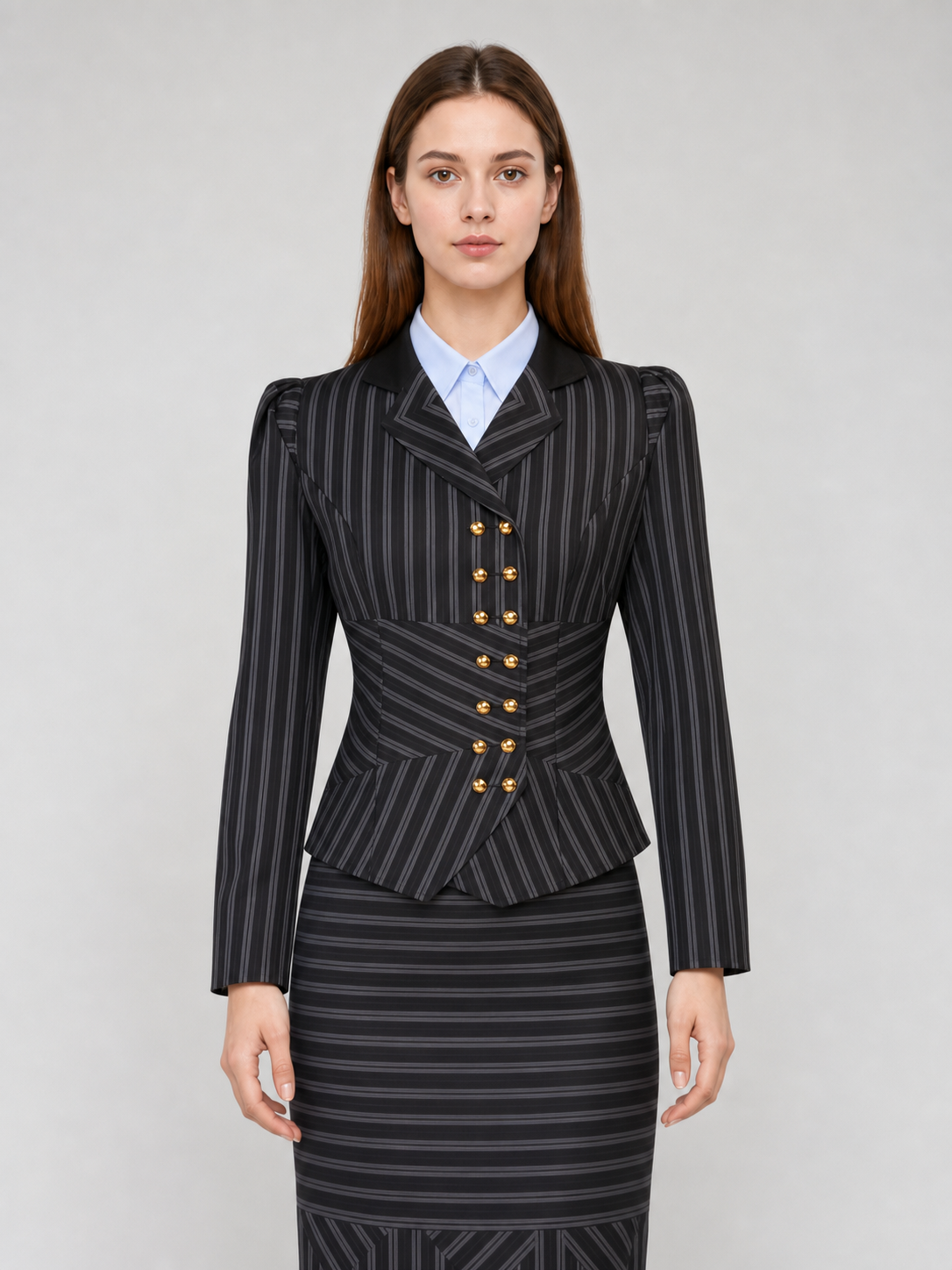 Elphaba Cosplay Costume: Jacket, Skirt, and Shirt