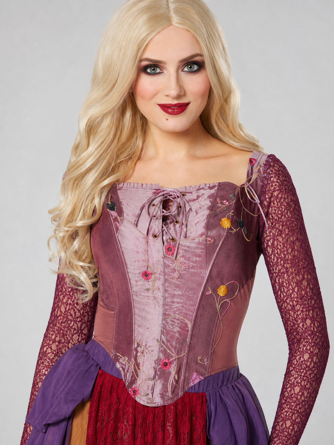 Winifred Cosplay Costume, Dress with Cape