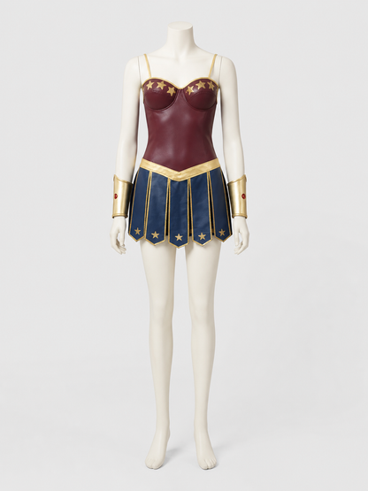 Roman God Cosplay Costume with Belt and Wrist Guards Costumes detail 3