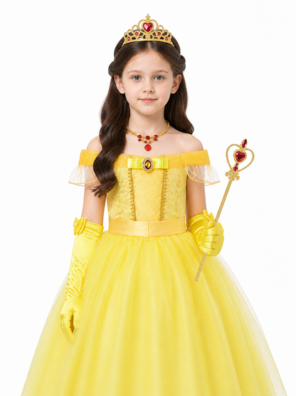 Children’s Princess Costume with Ball Gown product detail 3