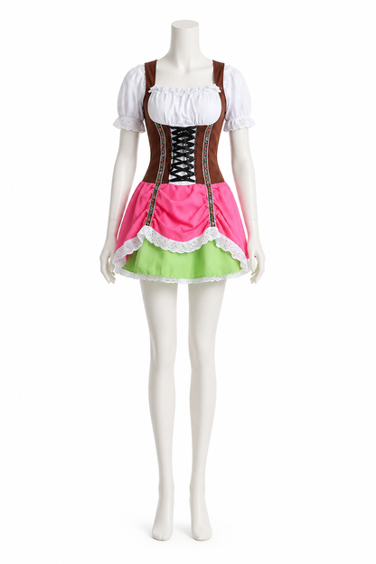 Bavarian-Style Costume with Corset Costumes detail 3