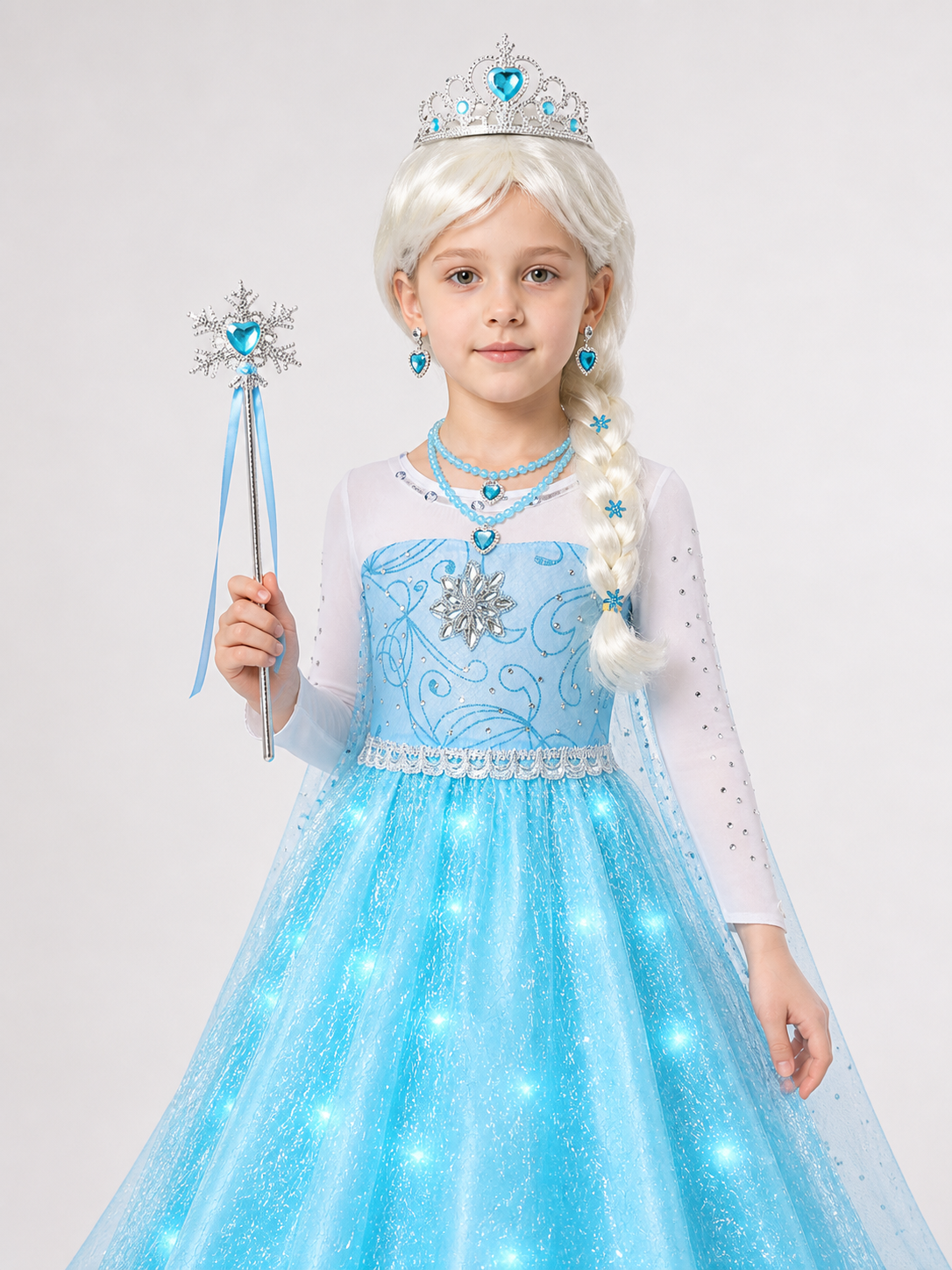 Glowing Princess Costume for Halloween Costumes detail 2