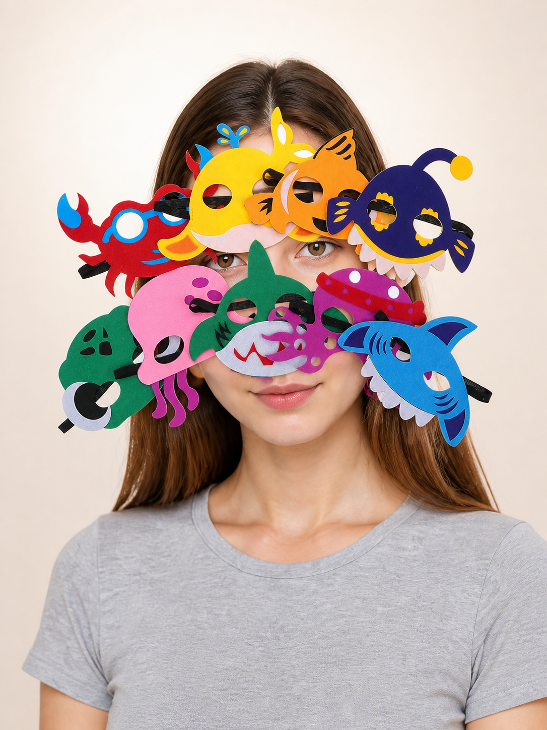 Halloween Sea Animal Carnival Headwear Costumes detail 2