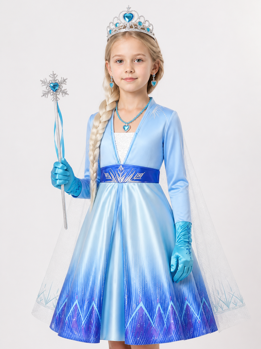 Ice Princess Costume with Accessories