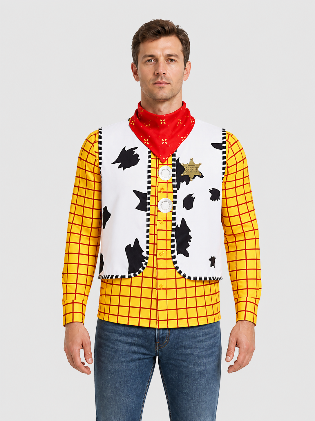 Woody Cosplay Costume from Toy Story, Shirt Costumes detail 3