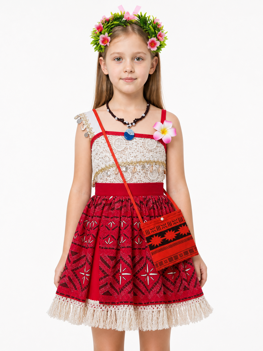 Children's Halloween Dress with Handbag and Wreath Costume Dresses detail 3