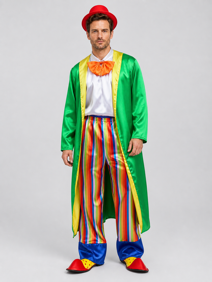 Clown Costume for Carnival: Cape, Shirt, Pants, Hat Costume Capes detail 3
