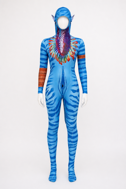 Avatar 3 Cosplay Costume with Headpiece Costume Headwear detail 3