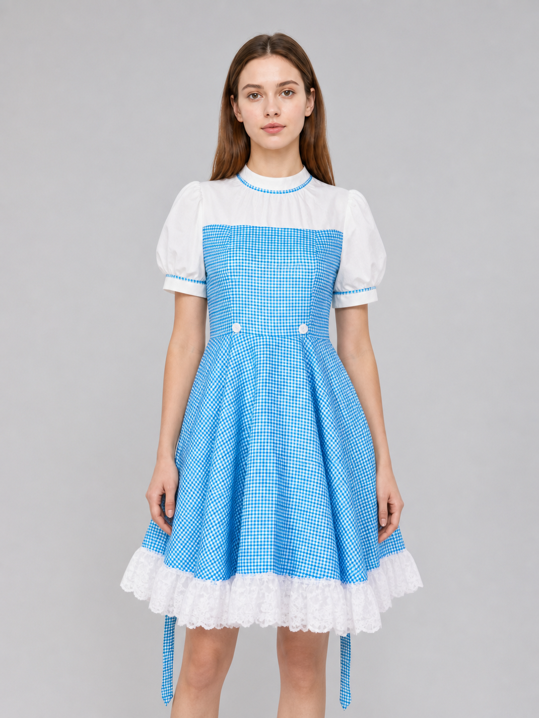 Dorothy Plaid Dress for Cosplay and Stage