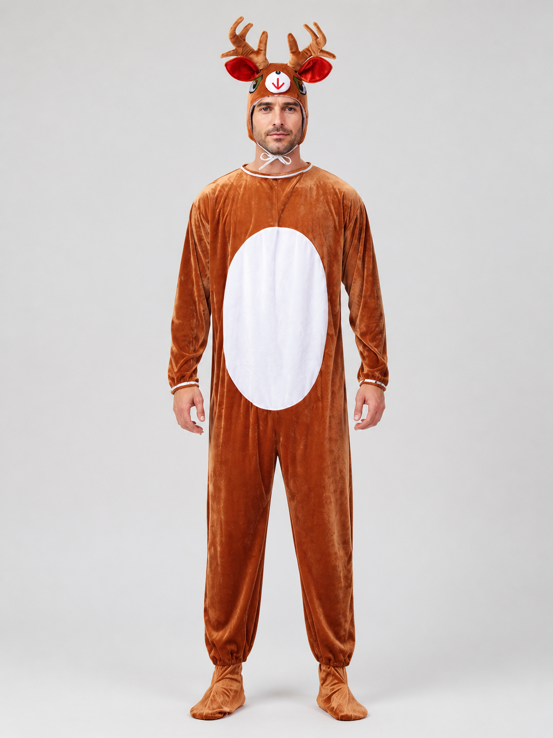 Brown Deer Costume, Cosplay Jumpsuit Costumes detail 2