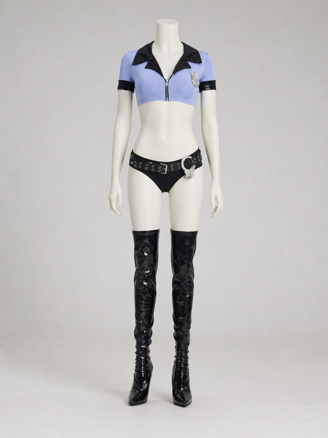 Police-Style Costume with Shorts