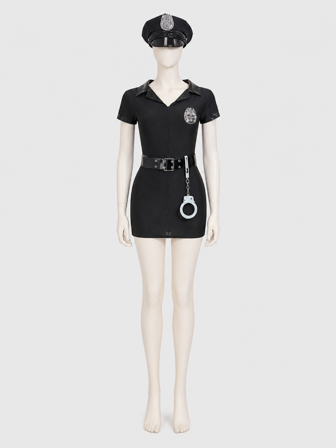 Police Officer Costume Dress S-3XL for Halloween Costume Dresses detail 3