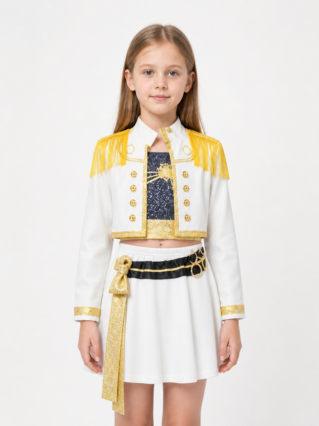 Children's Stage Costume with Gold Details Costumes detail 3