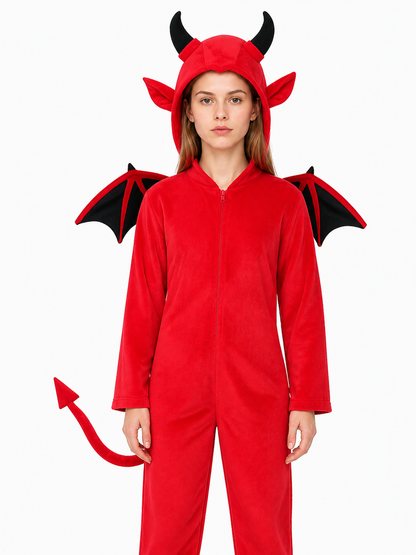 Children’s Devil Costume with Wings and Tail product detail 2