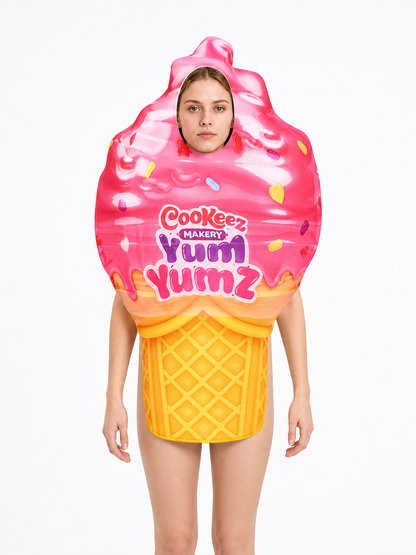 Jumpsuit in the Shape of a Giant Palm with Palm Line Pattern product detail 2