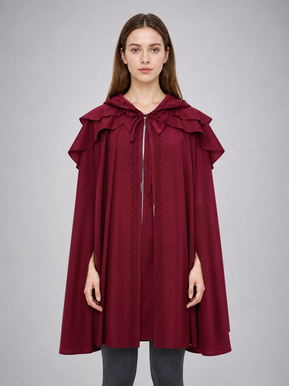 Medieval Hooded Cape for Cosplay