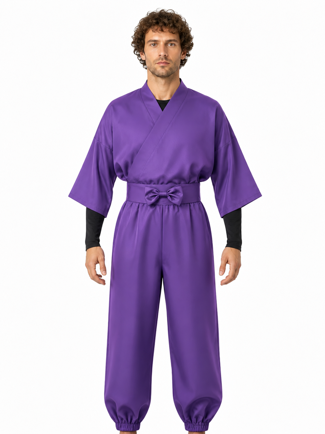 Ninja Cosplay Costume with Belt and Pants Costumes detail 3