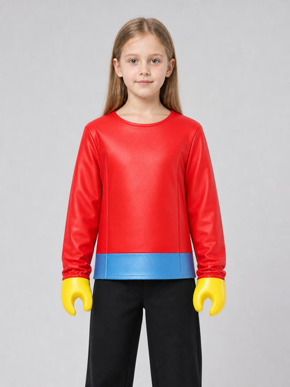 Minecraft-Style Block Character Costume for Parties