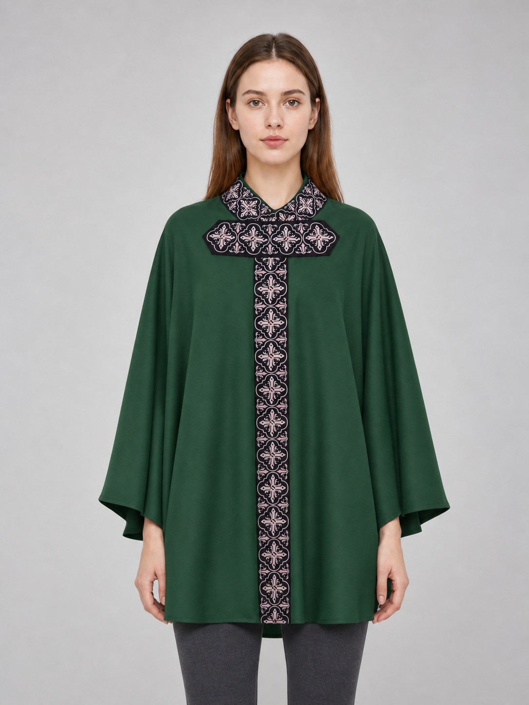 Cosplay Cape with Geometric Pattern
