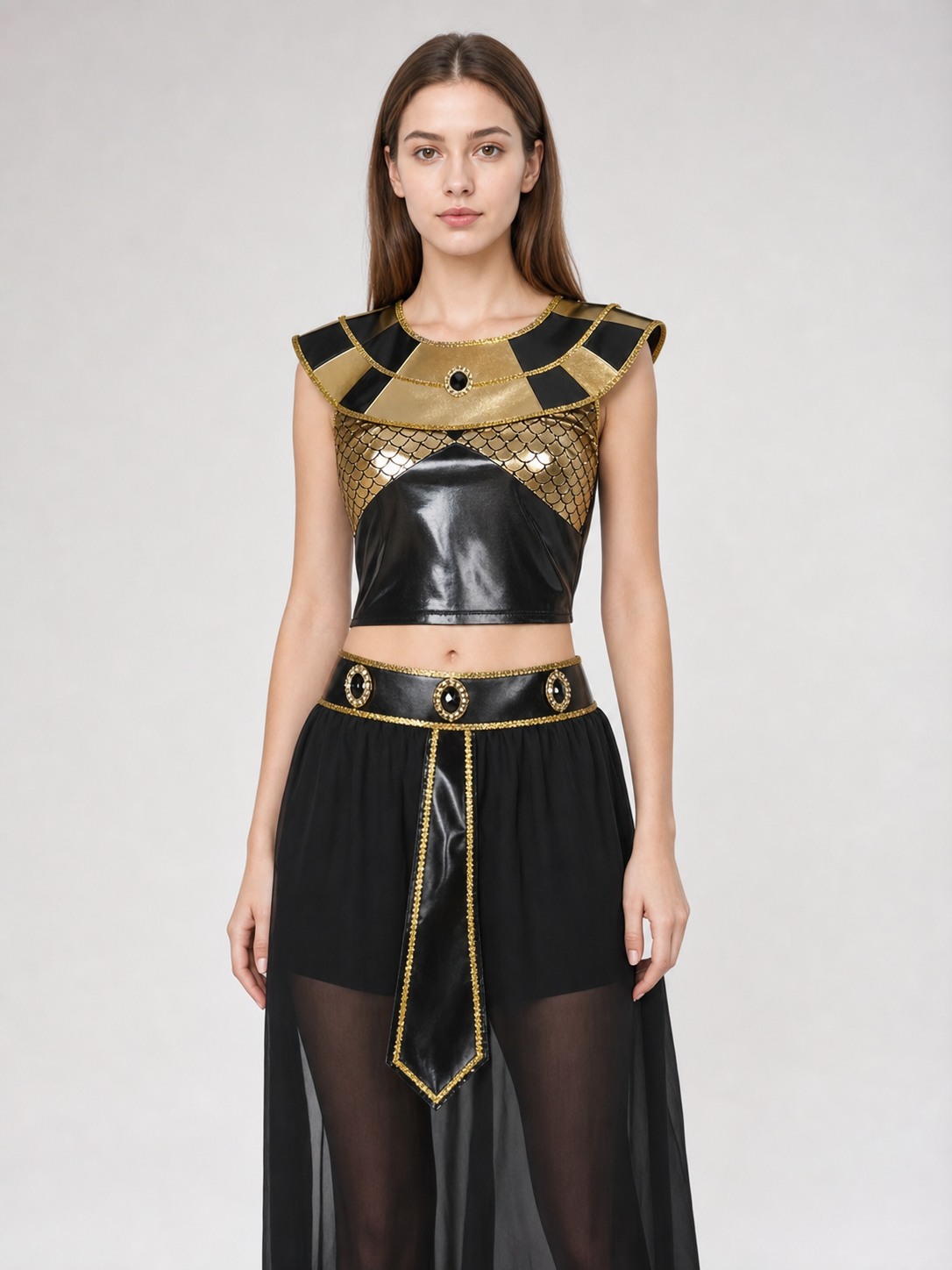 Cleopatra Costume, Egyptian Look, Set