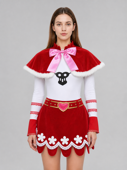 Perona One Piece Cosplay Costume Set